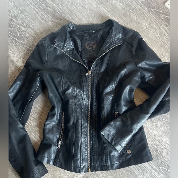 Women’s point zero leather jacket - Picture 4 of 7